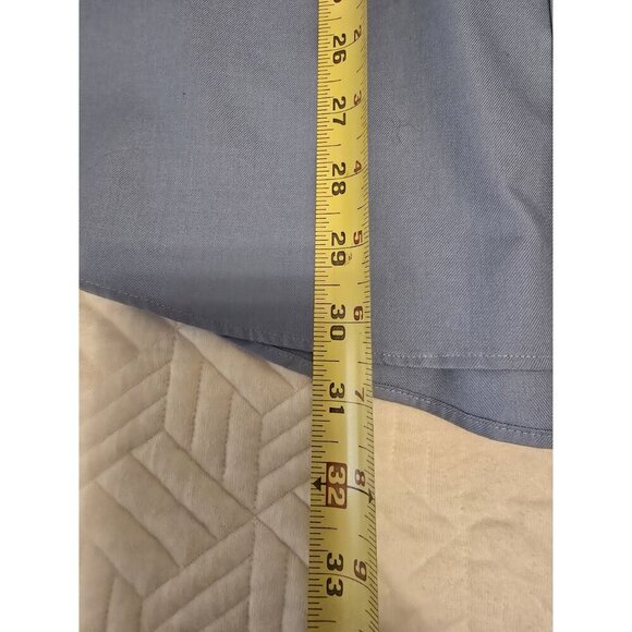 Cabela's Outfitter Men's Blue Short Sleeve Button Up Shirt Size Large - Picture 4 of 5